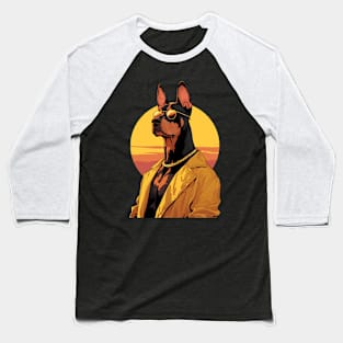 doberman Baseball T-Shirt